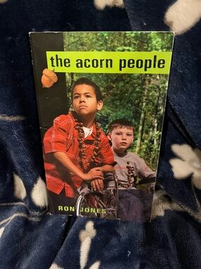 The Acorn People Paperback Book - Green Cover with Red Shirt